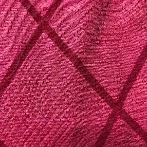 Puma Dry Fit Pink Vented Collared Golf Polo Athletic Top - Picture 7 of 10